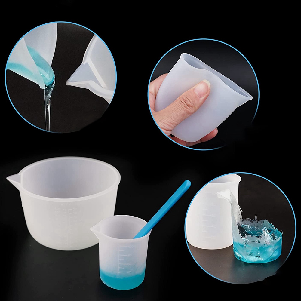 Mixing Cup Silicone - AEE4-600Ml/20Oz Resin Mixing Cups, 2 Piece