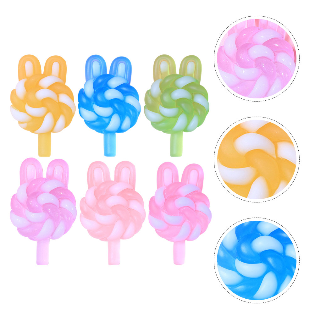 24Pcs Cute Cartoon Lollipop Ch - Crafting Resin recension och pris