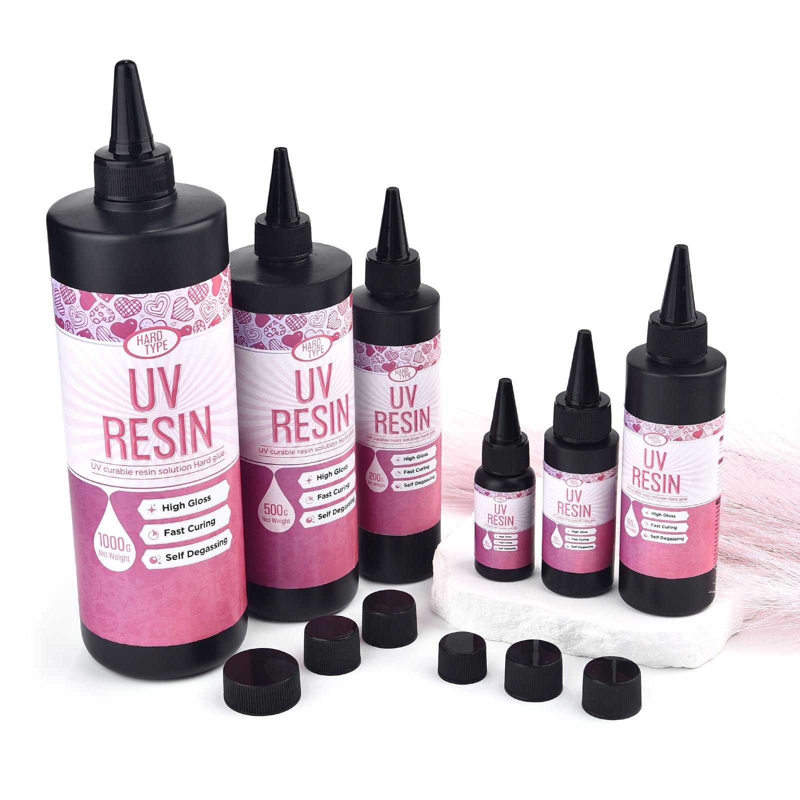 20-1000g High Transparent Quic - Epoxy Uv Resin Kit recension och pris