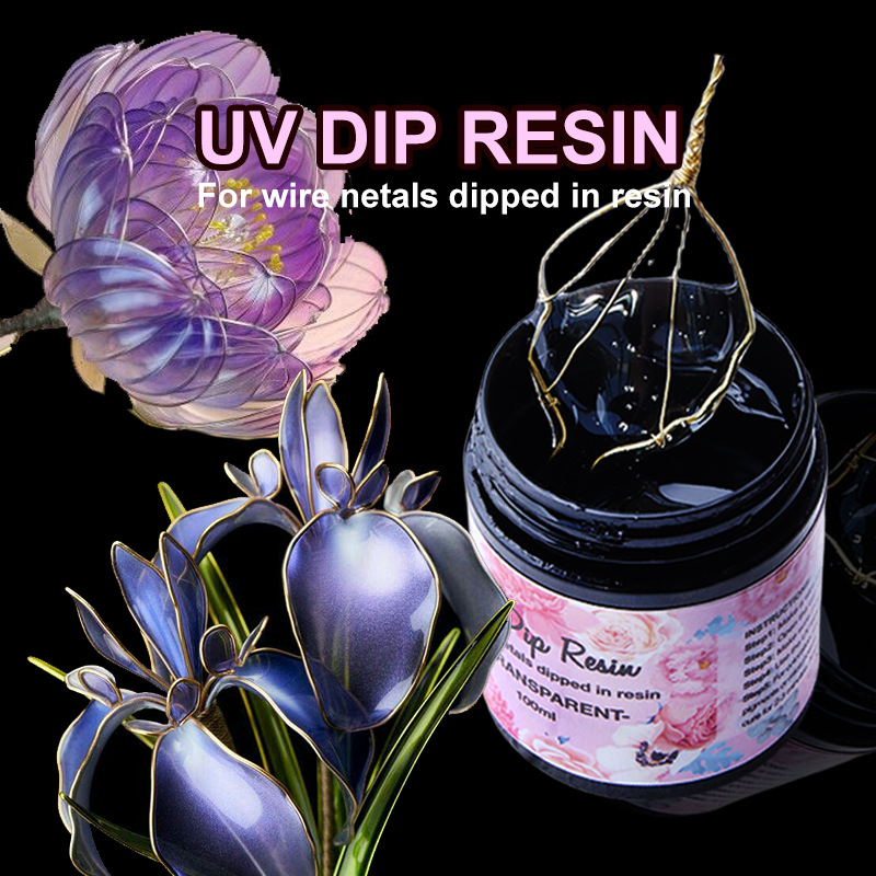 UV DIP Resin Glue UV Flower-Ma - Epoxy Uv Resin Kit recension och pris