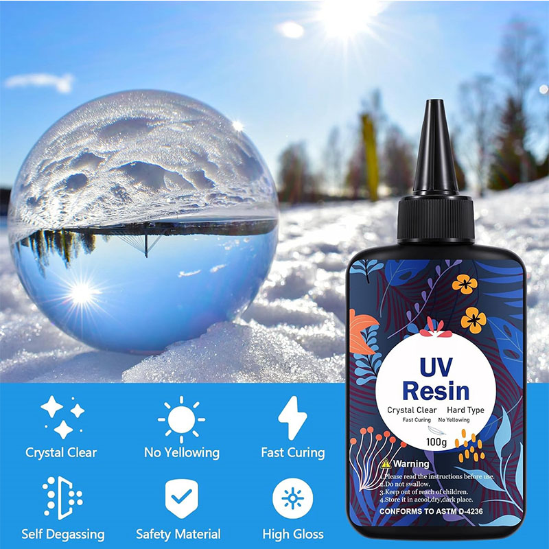 100G/300G/500G Upgraded UV Res - Epoxy Uv Resin Kit recension och pris