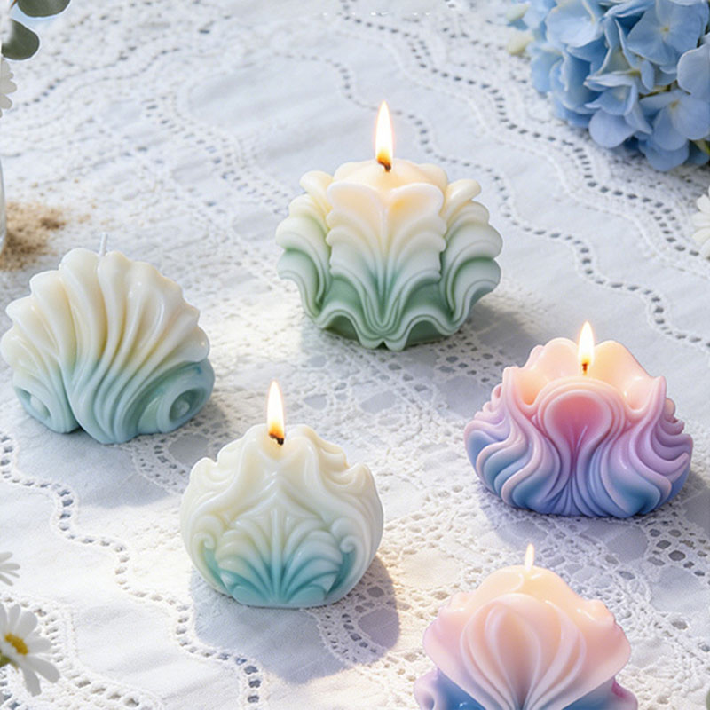 Large Ocean Shell Candle Silic - Resin Ocean Wave Mold recension och pris
