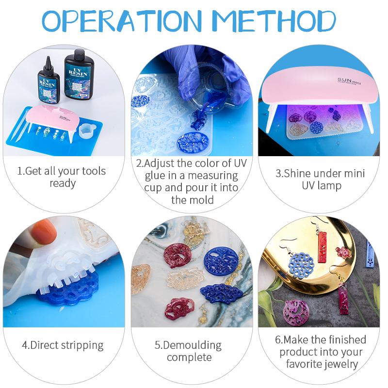 100g/250g Clear UV Resin Hard  - Epoxy Uv Resin Kit recension och pris
